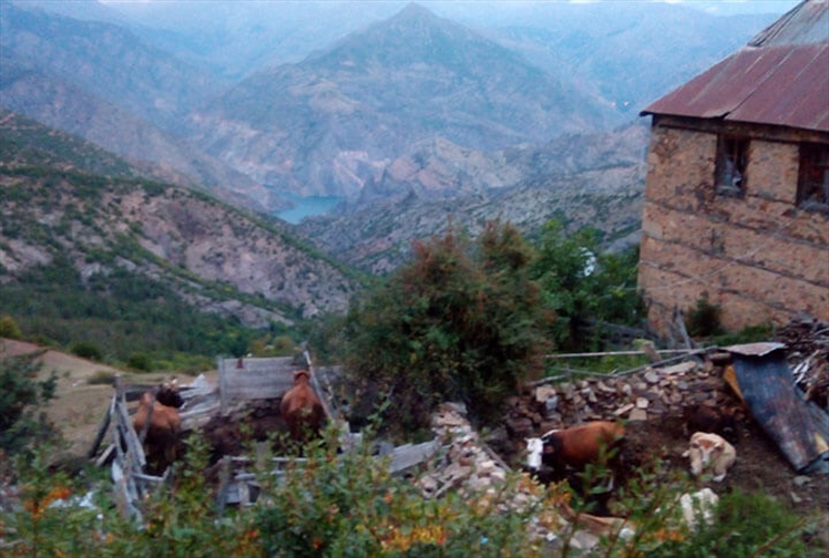 İspir'in Garmirik Köyü Masalsı Yaşam İçerisinde Koşturan Dağ Keçileri ile Çok Farklı!