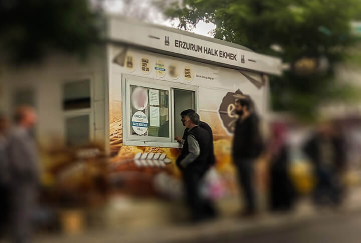 Erzurum Halk Ekmek Satış Noktaları!