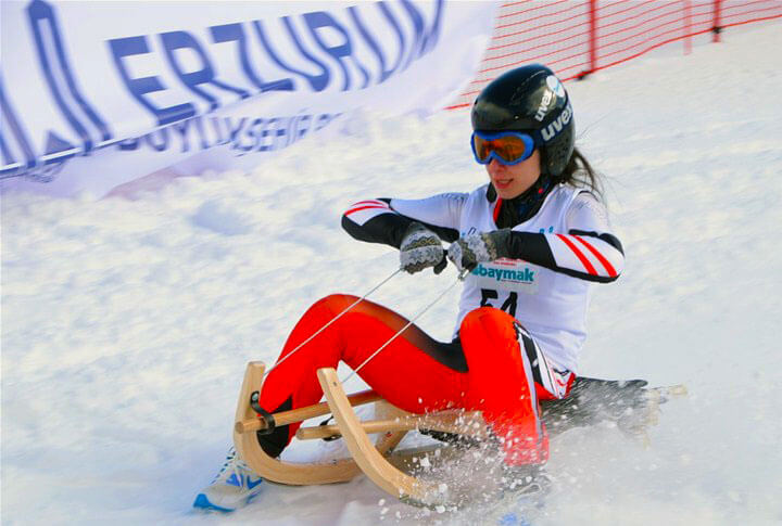 Kızak Türkiye Şampiyonası Erzurumda Başlıyor