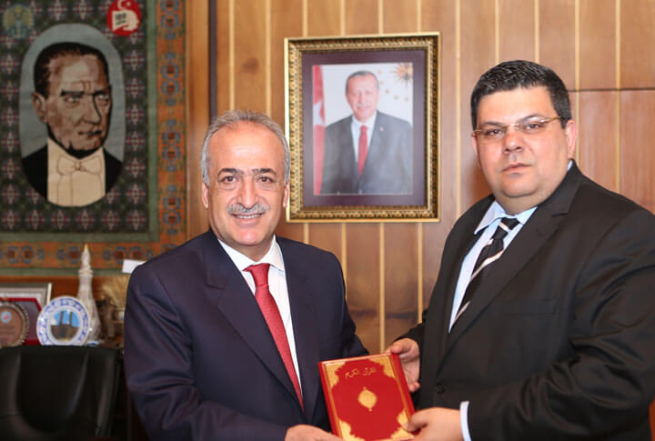 KKTC Milli Eğitim Bakanından Atatürk Üniversitesine Ziyaret