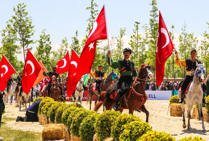 Etnospor Kültür Festivalinde Erzurum Otağı Büyük İlgi Görüyor