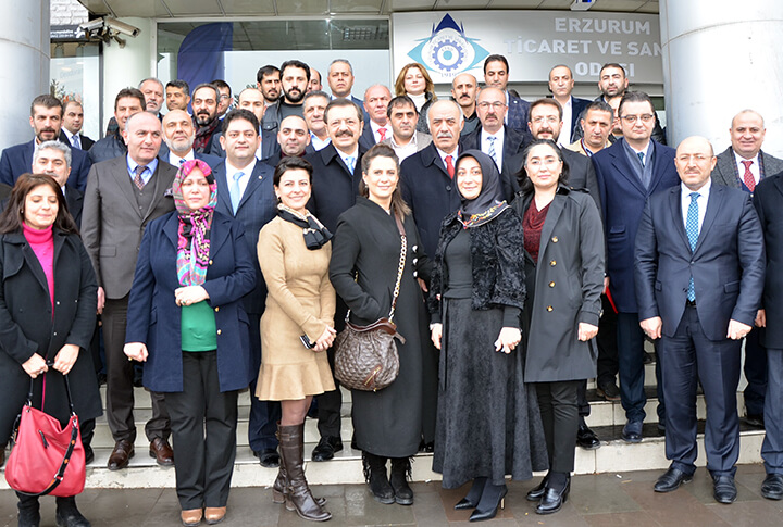 TOBB Başkanı, 12 Banka Genel Müdürü İle Erzuruma Tekrar Gelecek!