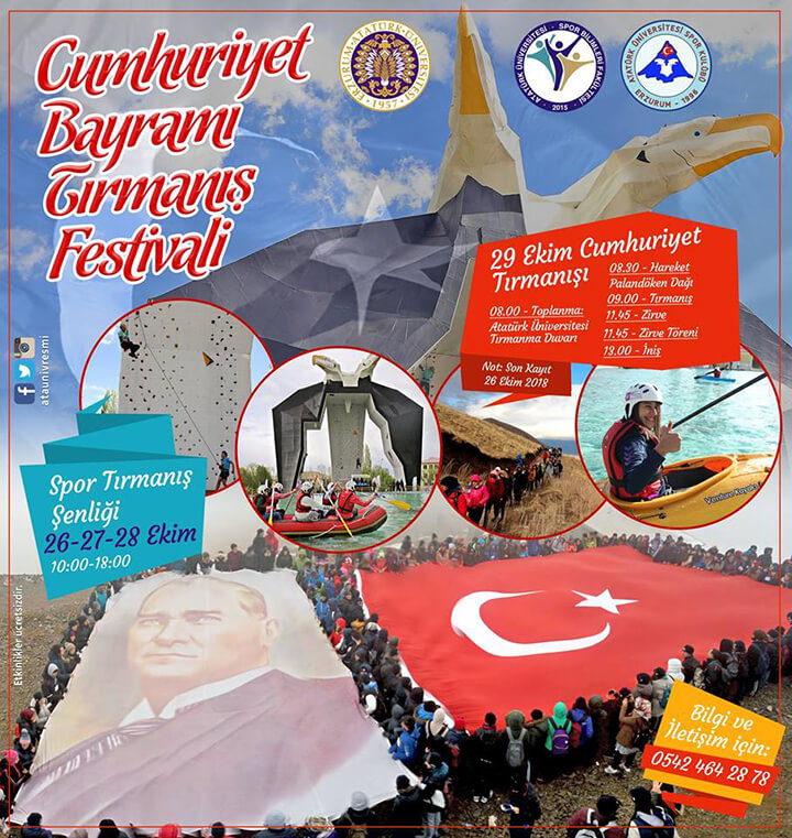 AÜ'de Cumhuriyet Tırmanış Festivali!