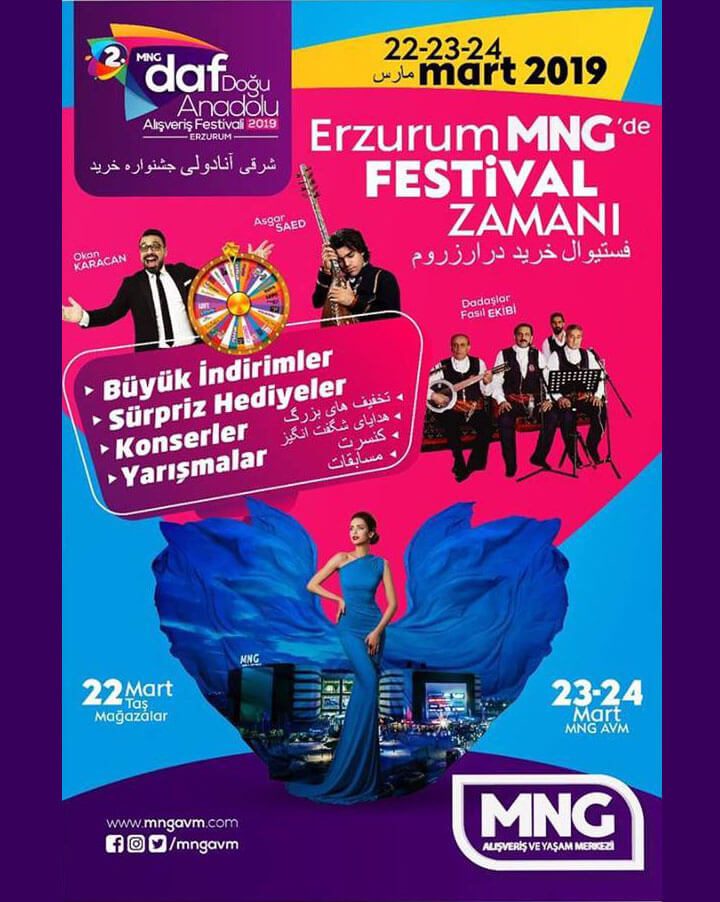 2. Doğu Anadolu Alışveriş Festivali (DAF) 