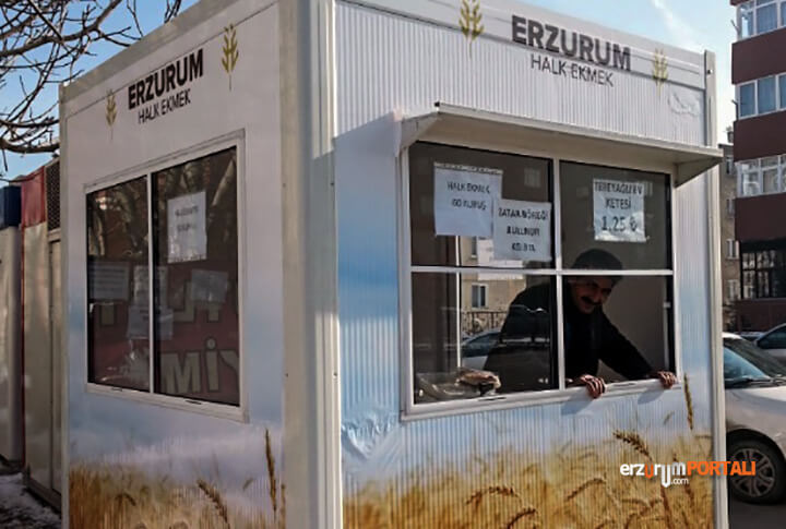 Erzurum Halk Ekmek Satış Noktaları