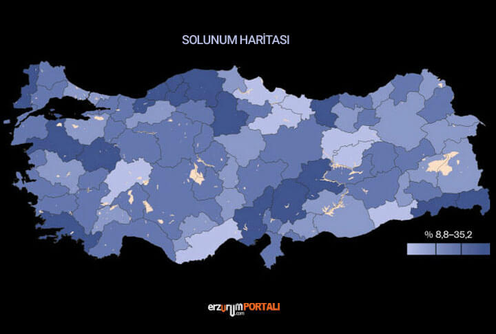 Erzurum Solunum Haritası