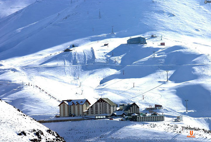 Büyüleyici Doğu Erzurum Palandöken Kayak Merkezi