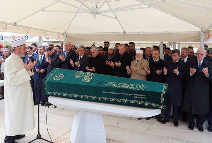 Abdullah Tivnikli Cenaze Töreni