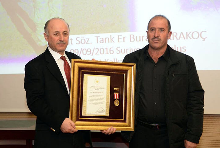 Erzurum, Devlet Övünç Madalyası ve Beratı
