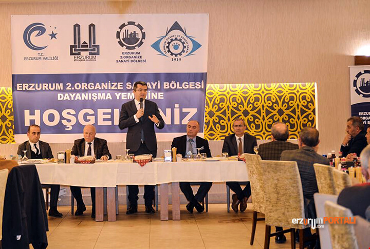Erzurum Valisi Okay Memiş Toplantı