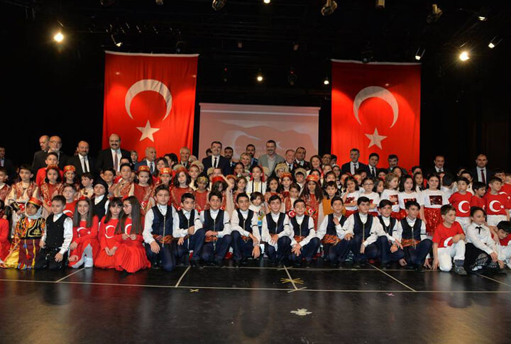 Erzurum'da 23 Nisan Coşkusu