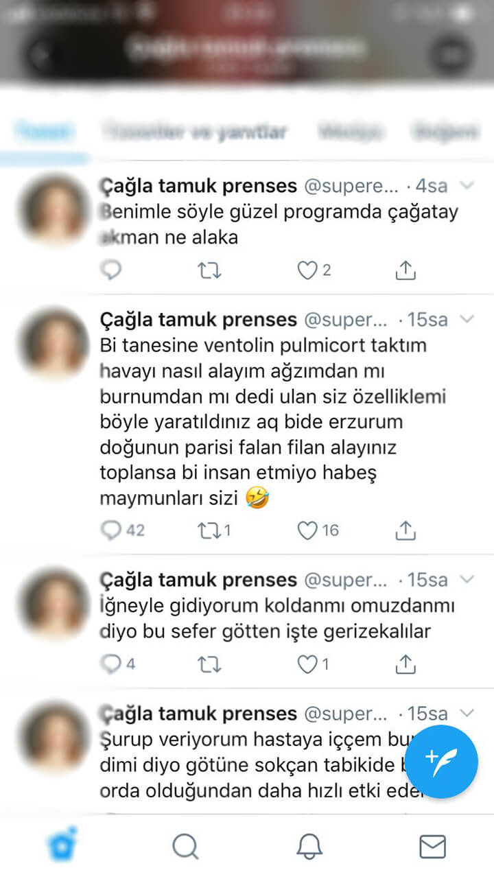 Erzurum'da Sosyal Medya Saglik Çalisani Oldugu Iddia Edilen Kisiyi Konusuyor!