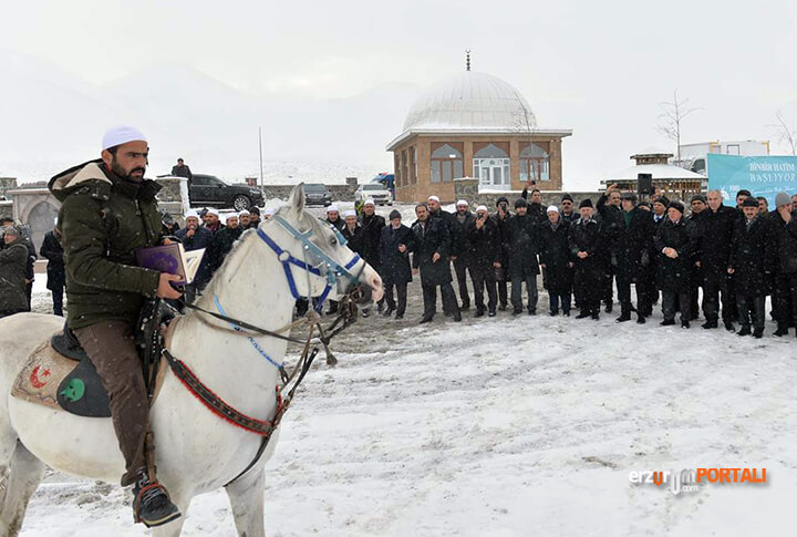 Binbir Hatimler 500'üncü Yılında Erzurum'da, At Sırtında Okunmaya Başladı!
