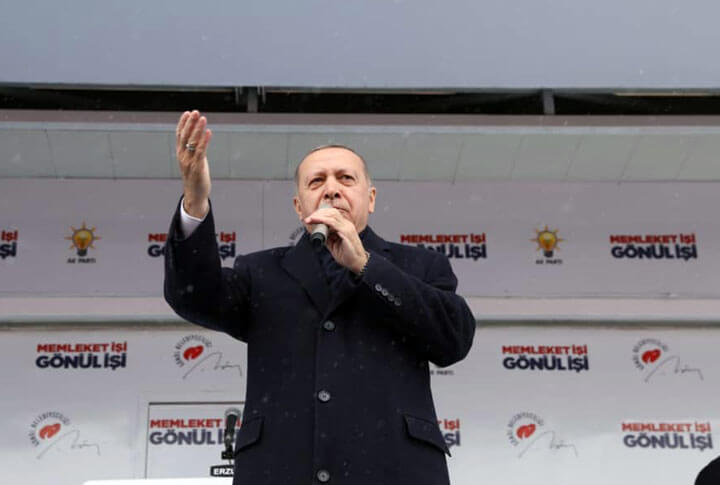 Erdoğan'ın Erzurum Mitingi