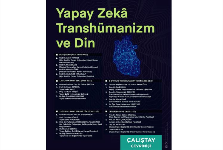 Atatürk Üniversitesi Yapay Zekâ Transhümanizm ve Din Çalıştayı