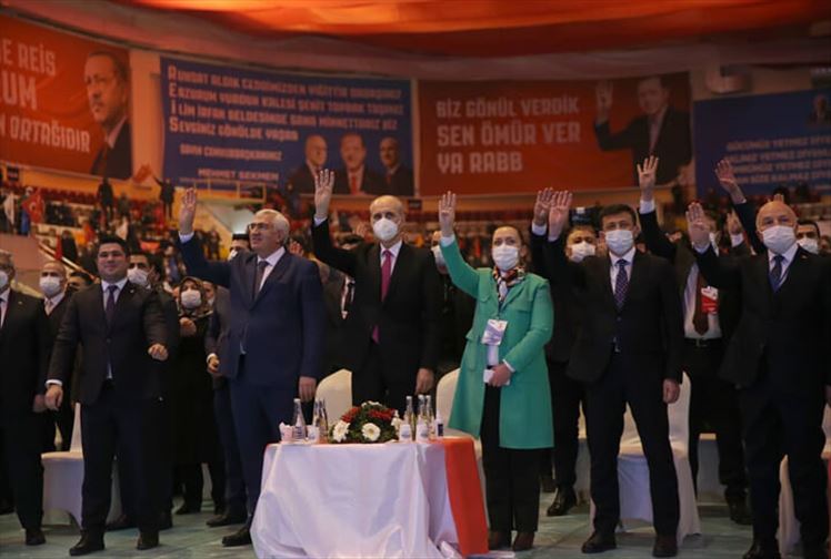 Ak Parti’nin Erzurum’da Yeni Yönetimi Belli Oldu