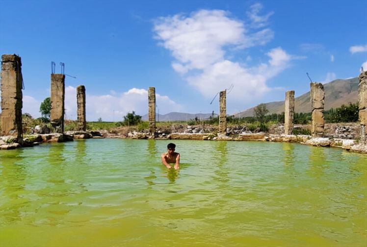 Erzurum ovası Akdağ Köyü Termal Su