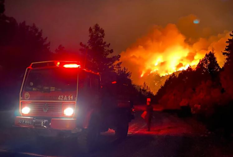 Türkiye Orman Yangını Son Durum