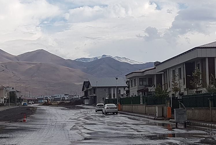 Erzurum’a Mevsimin İlk Karı Eylül Ayında Yağdı