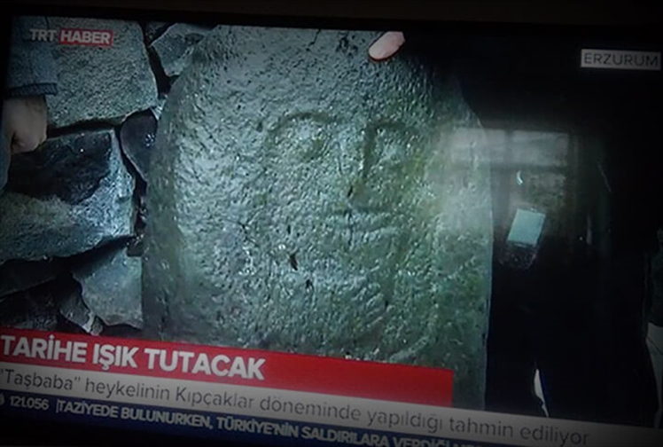 Anadolu'da 2 Bin 500 Yıllık Türk İzi Örneği 'Taş Baba' Heykeli Erzurum'da Bulundu!