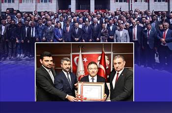AK Parti Erzurum Millet Vekilleri Mazbatalarını Aldılar