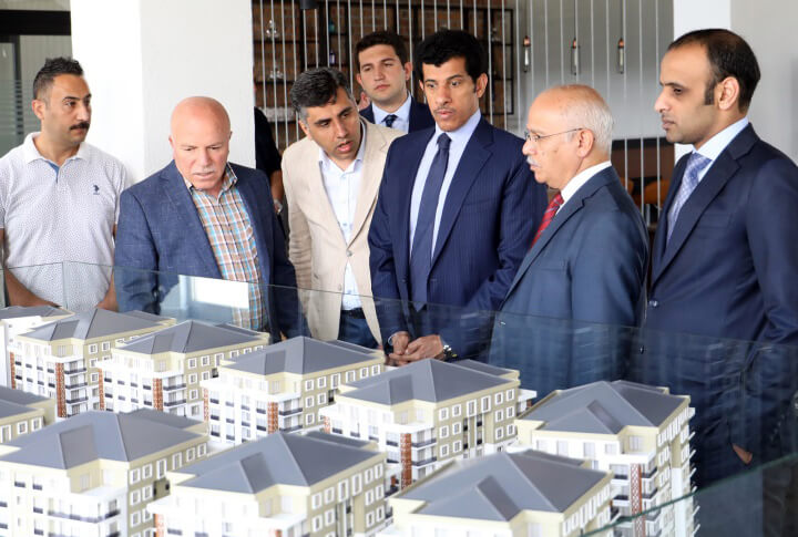 Katar Büyükelçisi Erzurum'da Konutlarla İlgili Bilgi Alınca Hayretini Gizleyemedi!