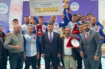 Erzurum Cirit Sporunda Şampiyon!