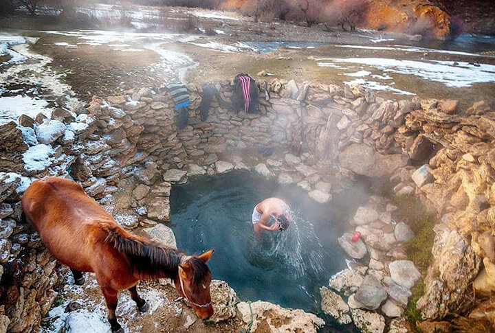 Burası Erzurumda Bir Jeotermal Kaplıca!