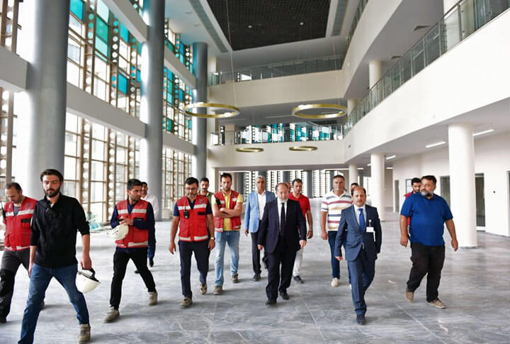 Açılışına Çok Az Bir Zaman Kala Erzurum Şehir Hastanesi'nin Fotoğraflarla Son Hali!