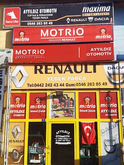Ayyıldiz otomotiv RENAULT YEDEK PARCA ERZURUM