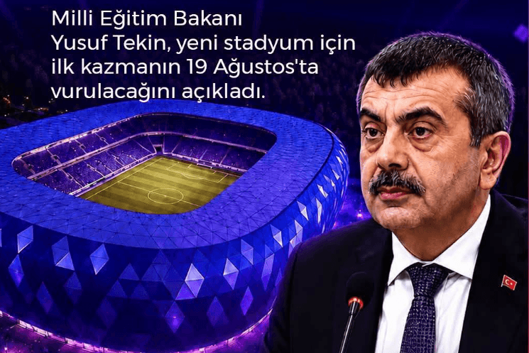 Erzurum Yeni Stadyumu İçin Tarih Açıklandı: İlk Kazma 19 Ağustos’ta Vurulacak