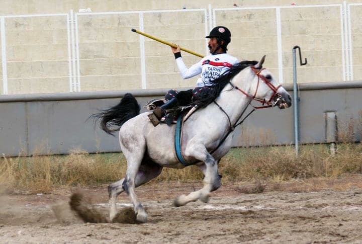 5 Dakikada Erzurum'da Cirit Heyecanı
