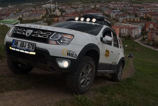 Erzurum'da Kule Manzaralı Off Road Nefes Kesti