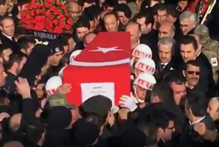 Erzurum, 'Zeytin Dalı' Şehidini On Binlerle Uğurladı