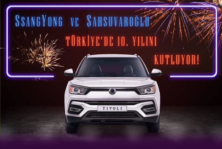 SsangYong'dan 10. Yıla Özel Dev Kampanya!