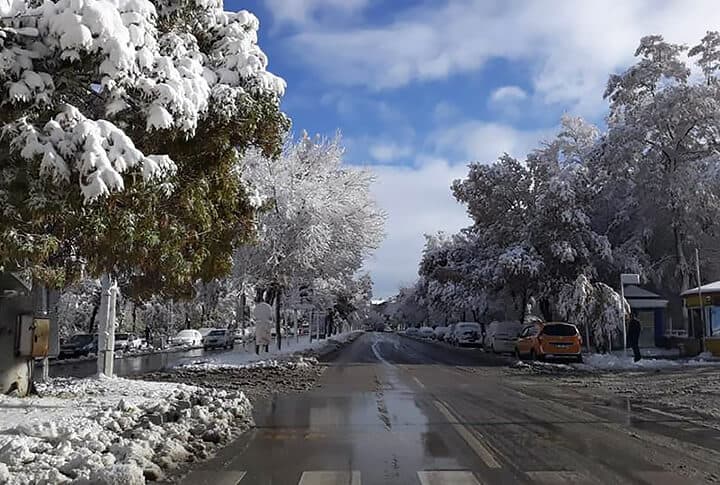 Erzurum'a Mevsimin İlk Kar'ı Yağdı!
