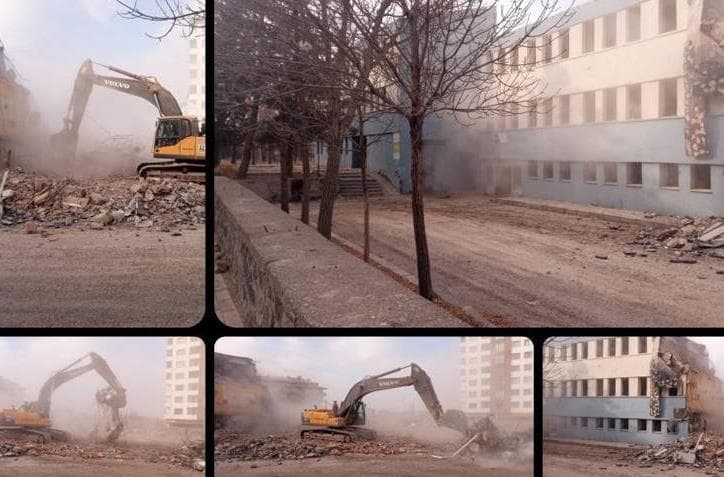 Erzurum'da Bir Dönemin En Çok Konuşulan Okullarından Biri 23 Temmuz Yenileniyor!