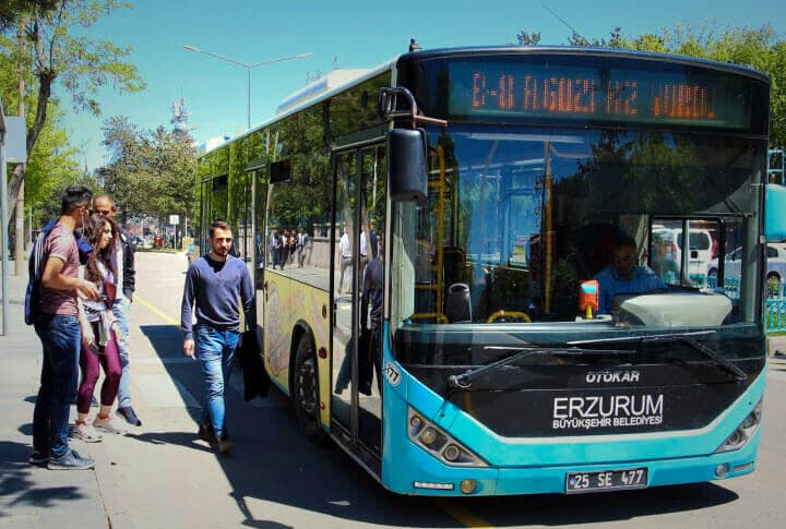 Erzurum'da Toplu Ulaşıma Zam Geldi!