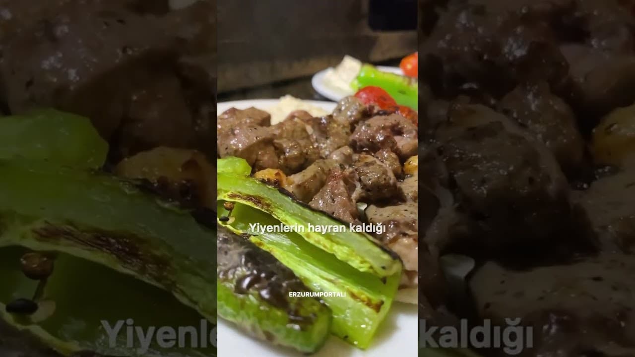 Yiyenlerin Hayran Kaldığı Küşleme Kebabı!