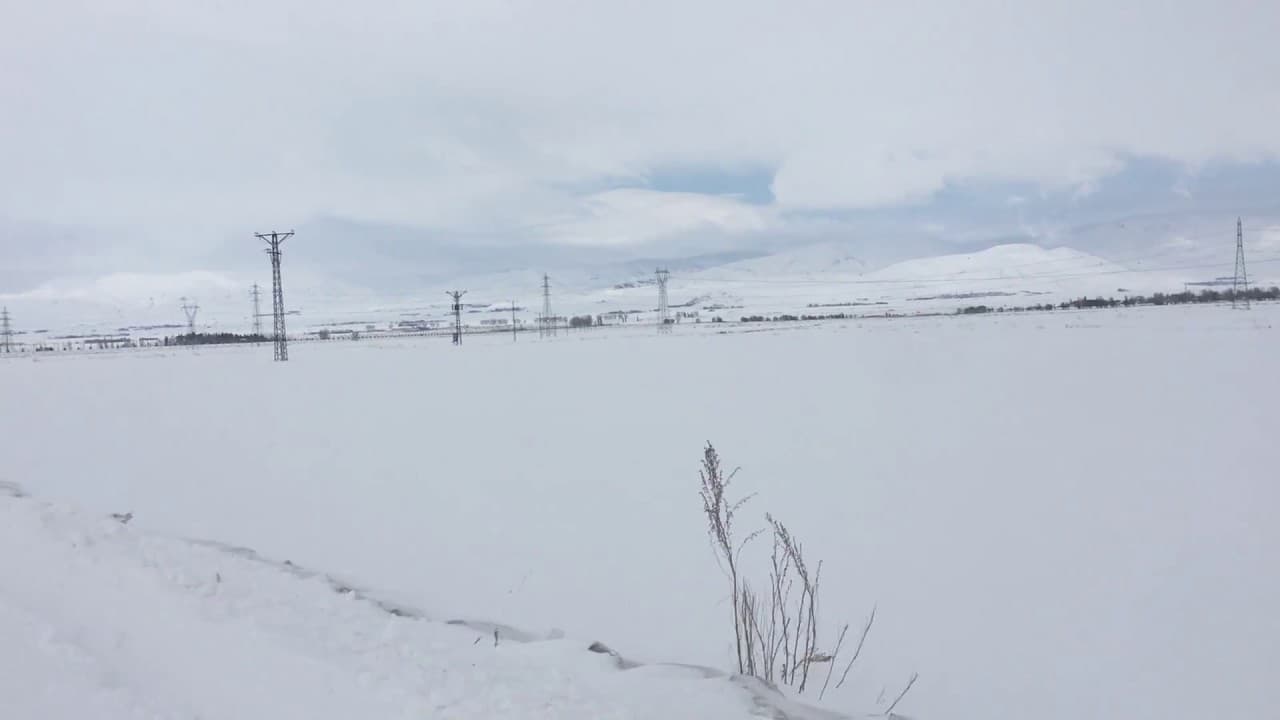 Erzurum, Mavi, Beyaz, Kar, Kış, Rüzgar, Soğuk