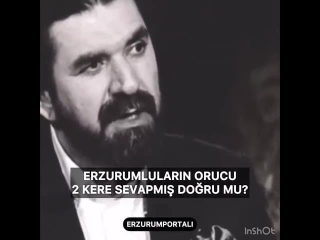 Erzurumlulara Oruç 2 Kere Sevap 😁😁😁