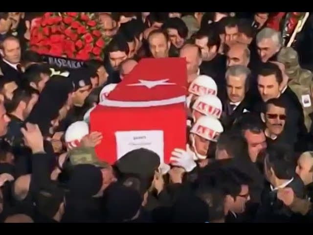 Erzurum ‘Zeytin Dalı’ Şehidini On Binlerle Uğurladı