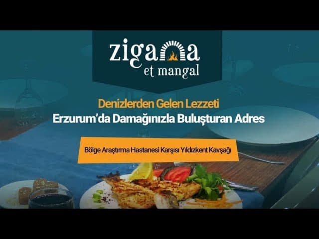 Erzrum'da Balık ve Et Mangal