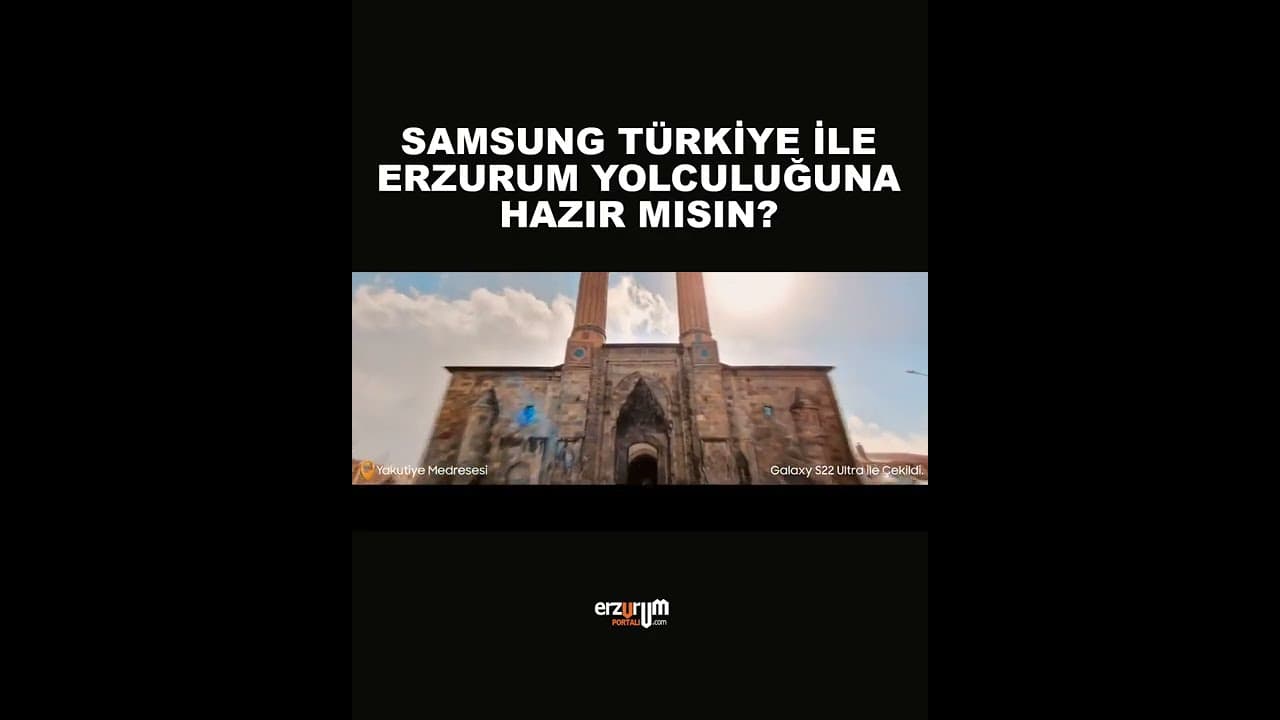 Samsung Erzurum'dan Görüntülerle Tanıtım Yaptı!