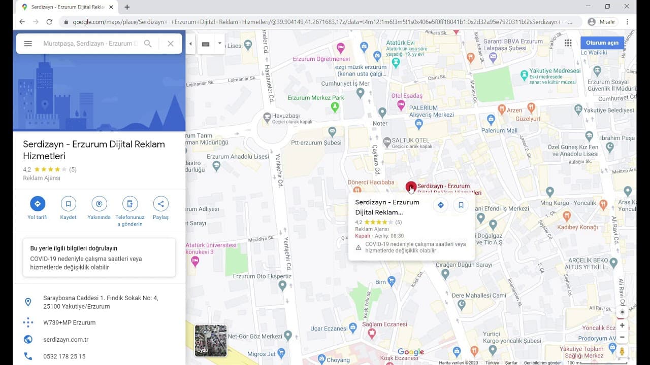 Serdizayn Maps