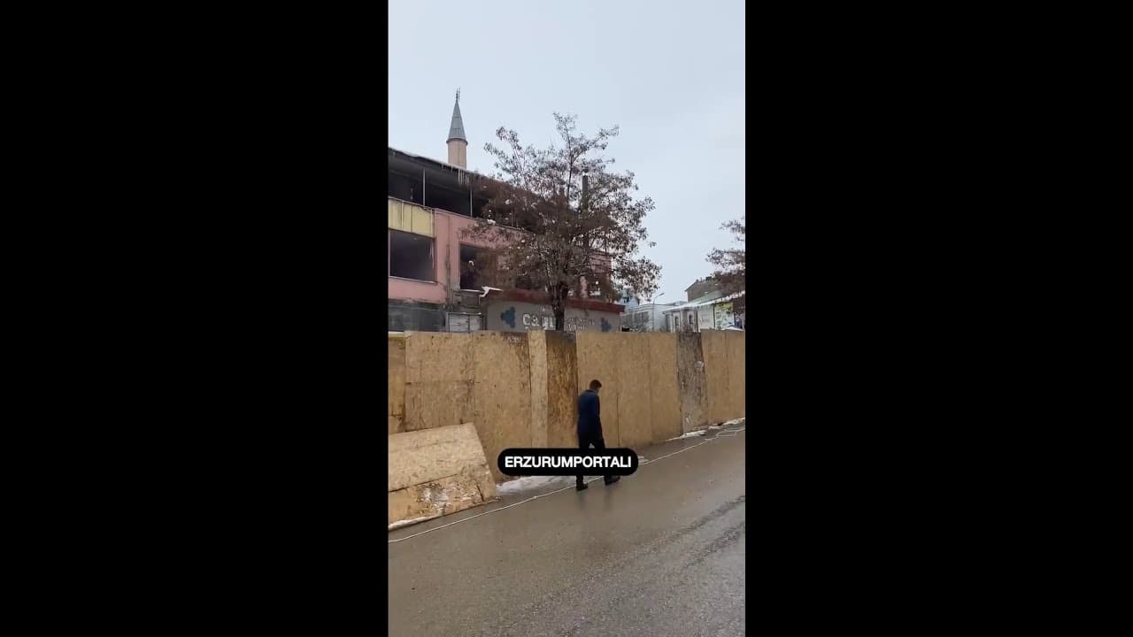 Erzurum'da Gürcükapı Çevresi Yıkılıyor!