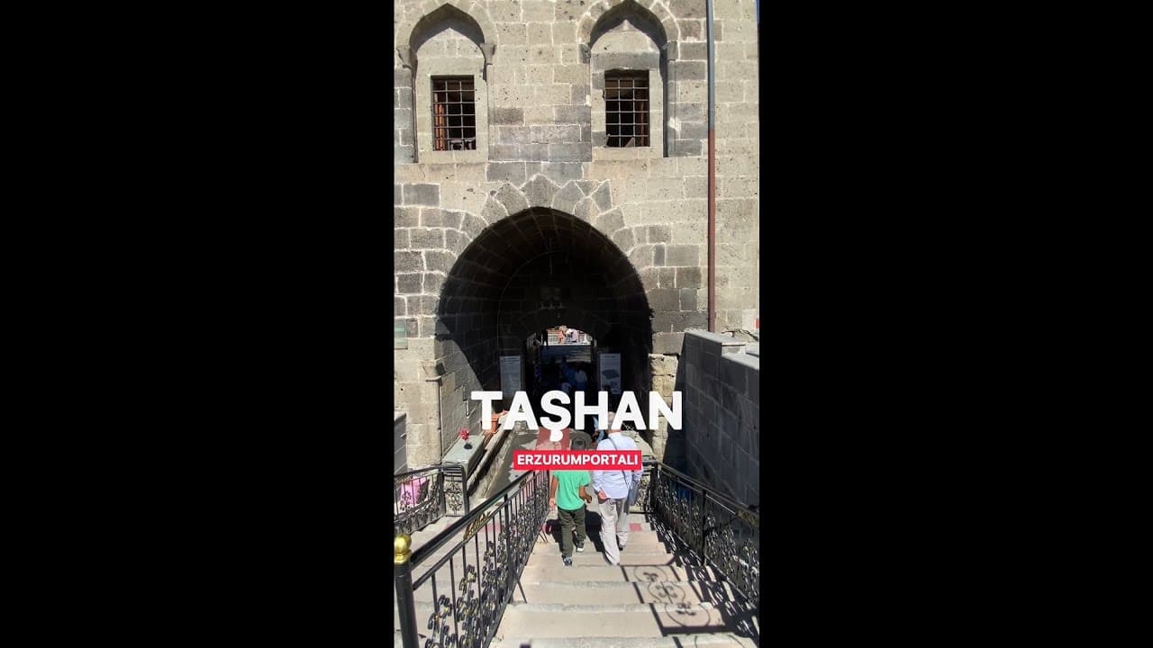 Erzurum'un Tarihi Taşhan!