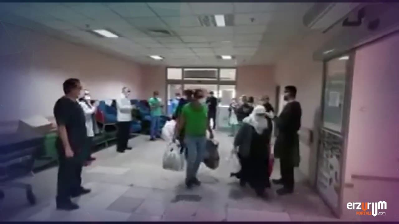 Erzurum'da Korona Virüs Tedavisi