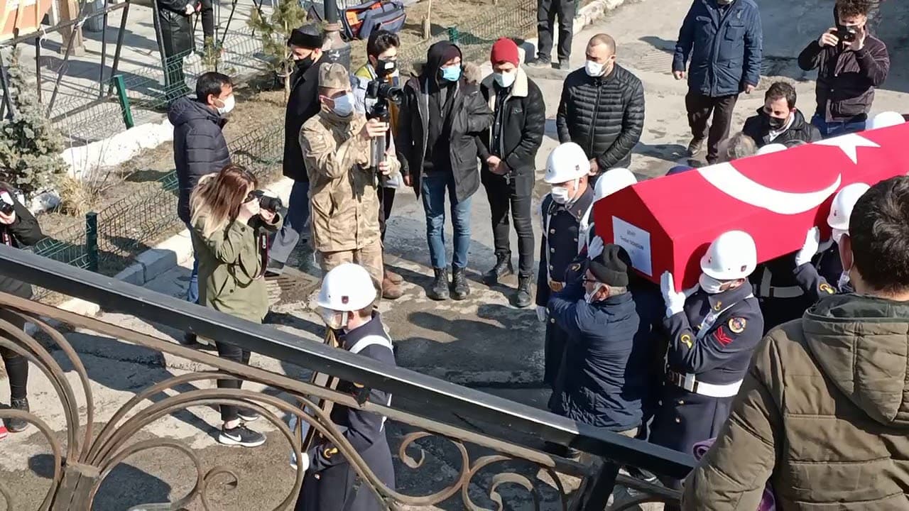 Erzurum Şehidi Sedat Sorgun'u Ebediyete Uğurluyor