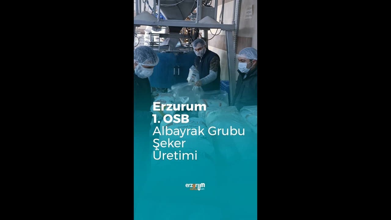 Meşhur Erzurum Kıtlama Şekeri Bu Fabrikada Üretiliyor!